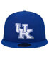 Фото #3 товара Men's Royal Kentucky Wildcats Throwback 59FIFTY Fitted Hat