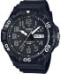 ფოტო #1 პროდუქტის Men's Black Resin Strap Watch 50mm