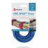 Фото #1 товара VELCRO ONE-WRAP - Releasable cable tie - Polypropylene (PP) - Velcro - Blue - 300 mm - 25 mm - 25 pc(s)