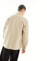 CalvIn Klein Jeans utility overshirt in taupe