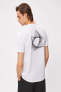 Beyaz Erkek T-Shirt 3SAM10161NK