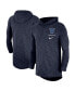 ფოტო #1 პროდუქტის Men's Navy Villanova Wildcats Slub Performance Long Sleeve Hoodie T-shirt