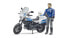 Фото #4 товара Игрушечный транспорт Bruder bworld Scrambler Ducati полицейский | 62731