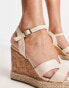 New Look wedges in off white