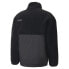 Фото #2 товара Puma Sherpa Full Zip Jacket Mens Black Casual Athletic Outerwear 84935301