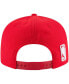 Фото #3 товара Men's Red Atlanta Hawks Official Team Color 9FIFTY Snapback Hat