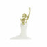 Декоративная фигура DKD Home Decor 13,5 x 12,5 x 40 cm Позолоченный Белый Смола Балерина