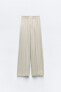 Фото #5 товара Широкие брюки с эластичным поясом ZARA