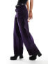 Фото #4 товара COLLUSION x015 low rise super baggy jeans in purple tint