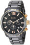 WATCHES Men's RB58751 Amadeo Analog Display Swiss Quartz Black Watch