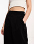 Vero Moda culotte trousers in black