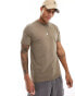 Фото #1 товара ASOS DESIGN essential crew neck t-shirt in khaki