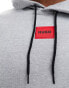 Фото #2 товара HUGO Daratschi214 hoodie in grey