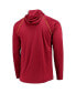 Men's Burgundy Washington Football Team Raglan Long Sleeve Hoodie T-shirt Бордовый, M - фото #2