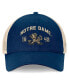 Men's Navy Notre Dame Fighting Irish Heritage Waylon Trucker Adjustable Hat