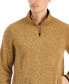 Фото #3 товара Men's Quarter-Zip Fleece Sweater, Created for Macy's