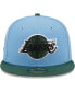 Men's Light Blue, Green Los Angeles Lakers Two-Tone 59FIFTY Fitted Hat