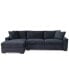 Фото #15 товара Marristin 121" 2-Pc. Fabric Chaise Sectional, Created for Macy's