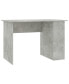 Desk Concrete Gray 43.3"x23.6"x28.7" Engineered Wood