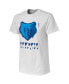 Фото #3 товара Men's NBA x Naturel White Memphis Grizzlies No Caller ID T-shirt