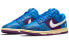 UNDEFEATED x Nike Dunk Low SP "5 on it" 蛇纹 防滑轻便 板鞋 男女同款 蓝紫 / Кроссовки Nike Dunk Low DH6508-400