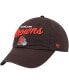 ფოტო #1 პროდუქტის Women's Brown Cleveland Browns Phoebe Clean Up Adjustable Hat