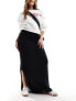 Фото #2 товара Object column maxi skirt in black