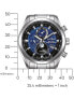 Citizen BY1010-81L Eco-Drive Moon Phase Titanium Radio Contr. Mens Watch