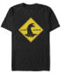 Фото #1 товара Tremors Men's Danger Graboids Road Sign Short Sleeve T-Shirt