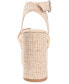 ფოტო #3 პროდუქტის Women's Zenni Platform Bow Sandals