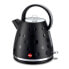 Фото #2 товара Электрический чайник eldom DROPPY Strix 1.7 л 2000 Вт Черный с фильтром и индикатором уровня воды