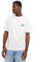 Фото #2 товара Jack & Jones oversized t-shirt with porto back print in white