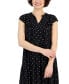 Фото #2 товара Petite Ruffled Shine Midi Dress, Created for Macy's