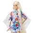BARBIE Extra Flower Power Poncho And Pet Toy Doll