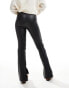 Фото #2 товара ASOS DESIGN skinny faux leather trouser in black