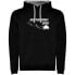 KRUSKIS Motorbike DNA Two-Colour hoodie Серо-черный, 3XL - фото #1