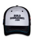 Фото #2 товара Men's White/Black Brad Keselowski BuildSubmarines.com Uniform Adjustable Hat