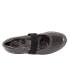 Фото #8 товара Softwalk High Point S1466-098 Womens Gray Leather Mary Jane Flats Shoes 6.5