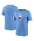 Men's Light Blue Milwaukee Brewers City Connect Logo T-shirt