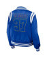 Фото #2 товара Women's Royal Los Angeles Rams Bomber Full-Zip Jacket