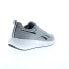 Reebok Lite Plus 4 Mens Gray Canvas Lace Up Athletic Running Shoes