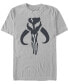 Фото #1 товара Star Wars The Mandalorian Mythosaur Skull Logo Short Sleeve Men's T-shirt