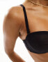 Фото #4 товара Dorina Exclusive Mix & Match Invisible Sculpt mesh unpadded bandeau bra with removeable straps in black