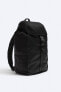 Nylon backpack with buckle
