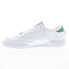 Reebok Club C 85 Mens White Leather Lace Up Lifestyle Sneakers Shoes