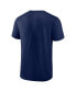 ფოტო #2 პროდუქტის Men's Navy New York Jets Big Tall Americana T-Shirt