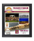 Фото #1 товара Arizona State Sun Devils Framed 15" x 17" Baseball Collage with Game-Used Dirt from Packard Stadium