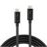 Фото #2 товара Lindy Thunderbolt 3 Cable 0.5m - 0.5 m - USB C - USB C - USB 3.2 Gen 1 (3.1 Gen 1) - Male/Male - Black