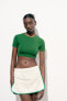 Polyamide crop top