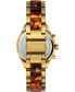 ფოტო #3 პროდუქტის Women's Quartz Analog Premium Dress Alloy Gold-Tone Watch 38mm